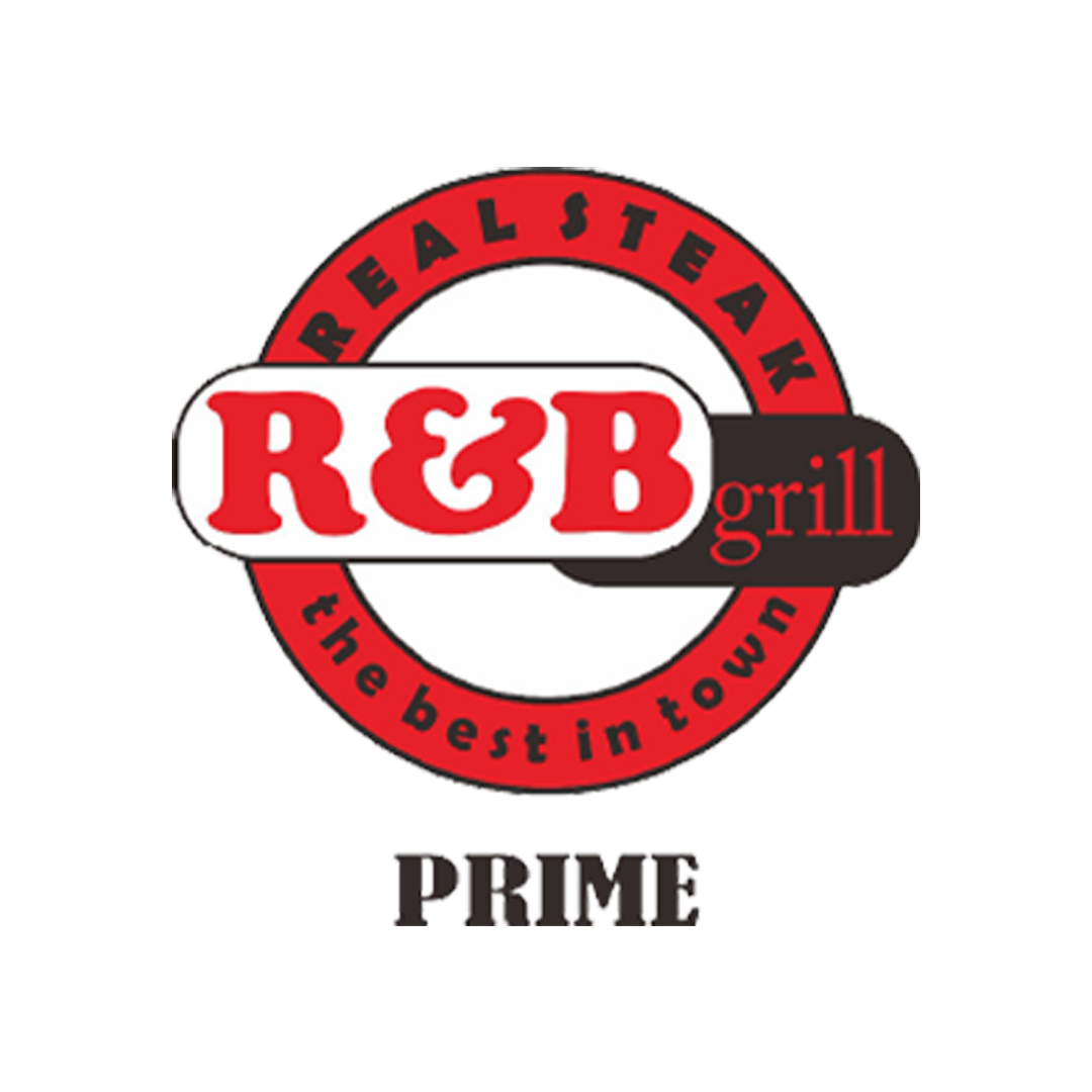 R&B Grill Prime logo badge